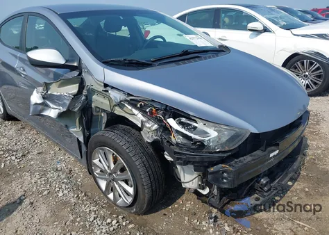 2016 Hyundai Elantra Se from USA, damaged, VIN 5NPDH4AE3GH707795